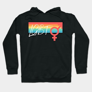 LGBTQ Rock Paper SCISSORS Hoodie